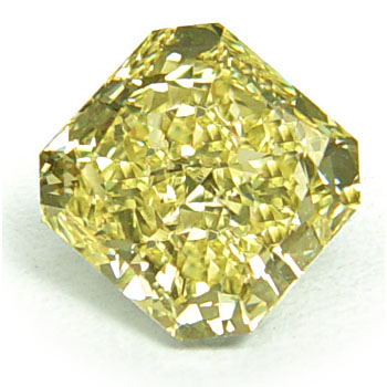 View 3.46 ct. Radiant Fancy Yellow