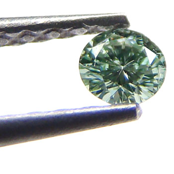 0.07 Round Fancy Green