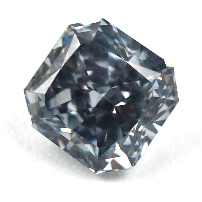 View 1.05 ct. Radiant Fancy Blue Gray