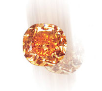 Pumpkin Fancy Color Diamond