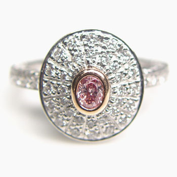 View 0.19ct Fancy Intense Pink