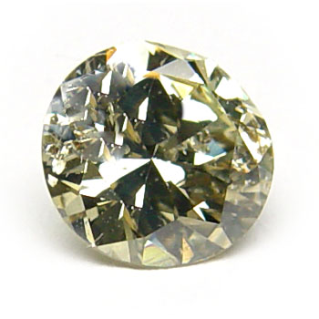 View 1.14 ct. Round Fancy G. Greenish Yellow