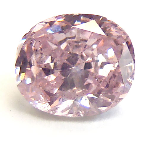 View 1.01 ct. Oval Fancy Purplish Pink