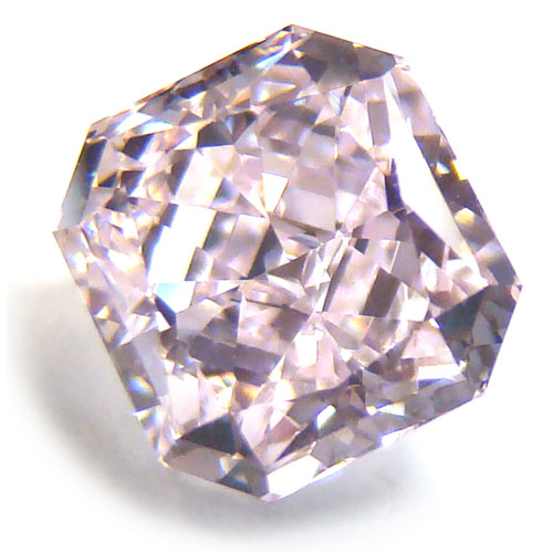 View 1.52 ct. Radiant Fancy Light Purplish Pink (Flawless)