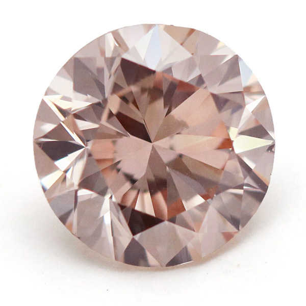 View 1.64 ct. Round Fancy Light Pinkish Brown