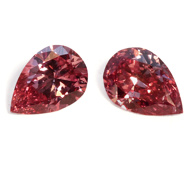 View 0.51 ct. Pear Shape Fancy DEEP Pink