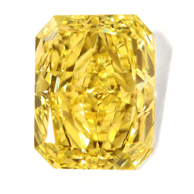 View 1.02 ct. Radiant Fancy Vivid Yellow